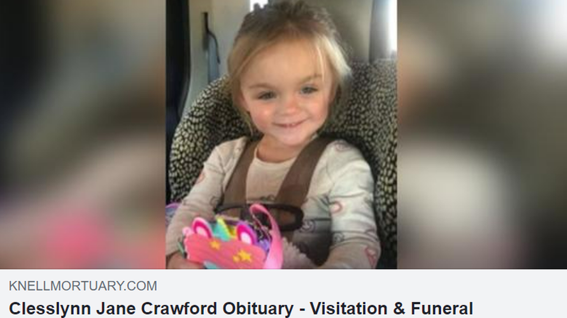 Clesslynn Crawford, 2, was shot and killed by police during a hostage situation, officials said.