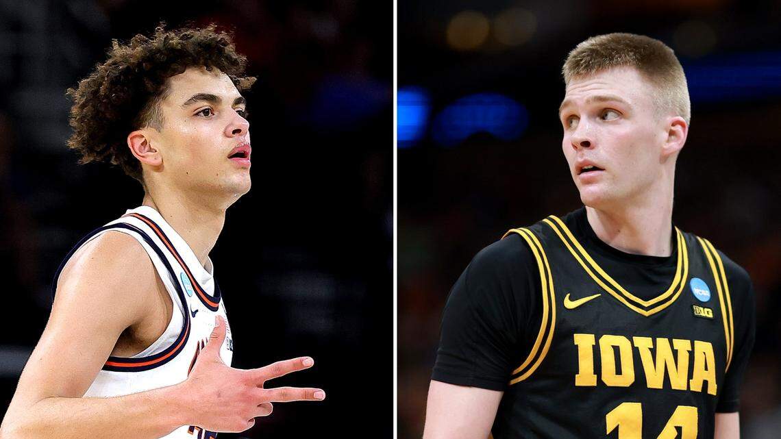 KC area hoops standouts Keaton Wagler, Bennett Stirtz honored at NCAA regional