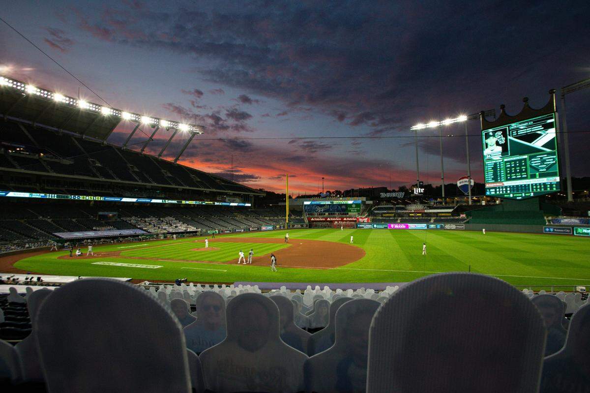 As it has been all season, Kauffman Stadium will be without fans for the Royals’ final four games this weekend.