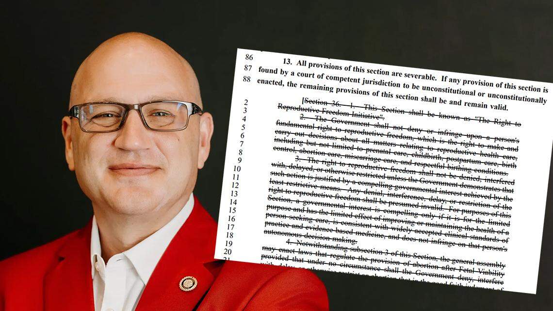 Secretary of State Denny Hoskins’ first submission of ballot language  was rejected by a judge.