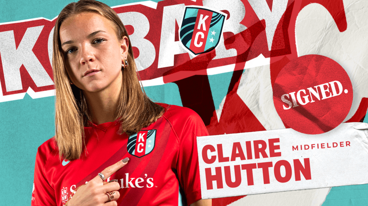 The Kansas City Current have signed new midfielder Claire Hutton and announced a two-year extension for left back Izzy Rodriguez