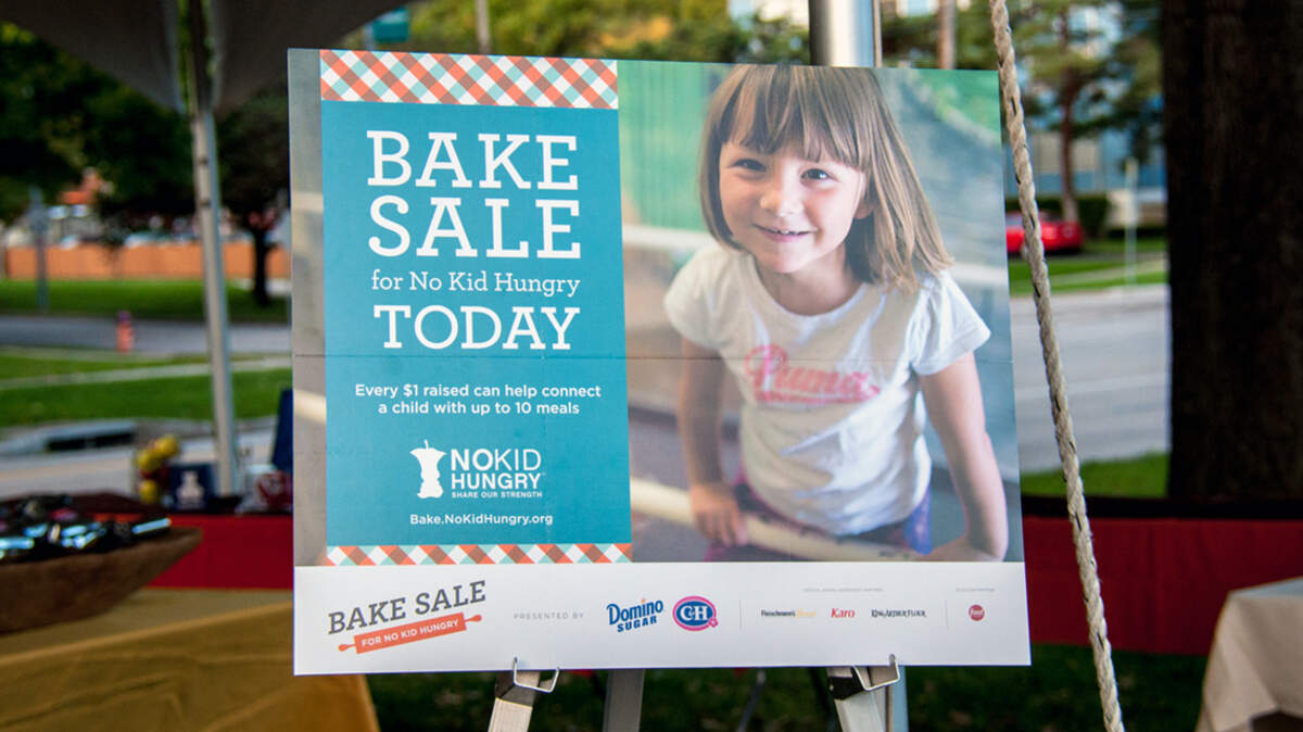 No Kid Hungry Kansas City Chapter will hold its annual community bake sale Saturday in Brookside.