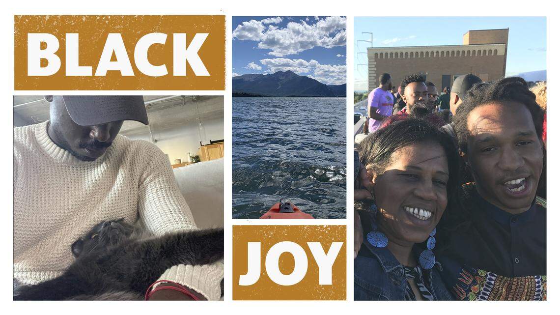 A collection of moments that have brought us joy. From left to right: Trey Williams, Cortlynn Stark, Mara Rose Williams.