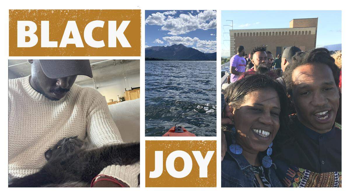 A collection of moments that have brought us joy. From left to right: Trey Williams, Cortlynn Stark, Mara Rose Williams.