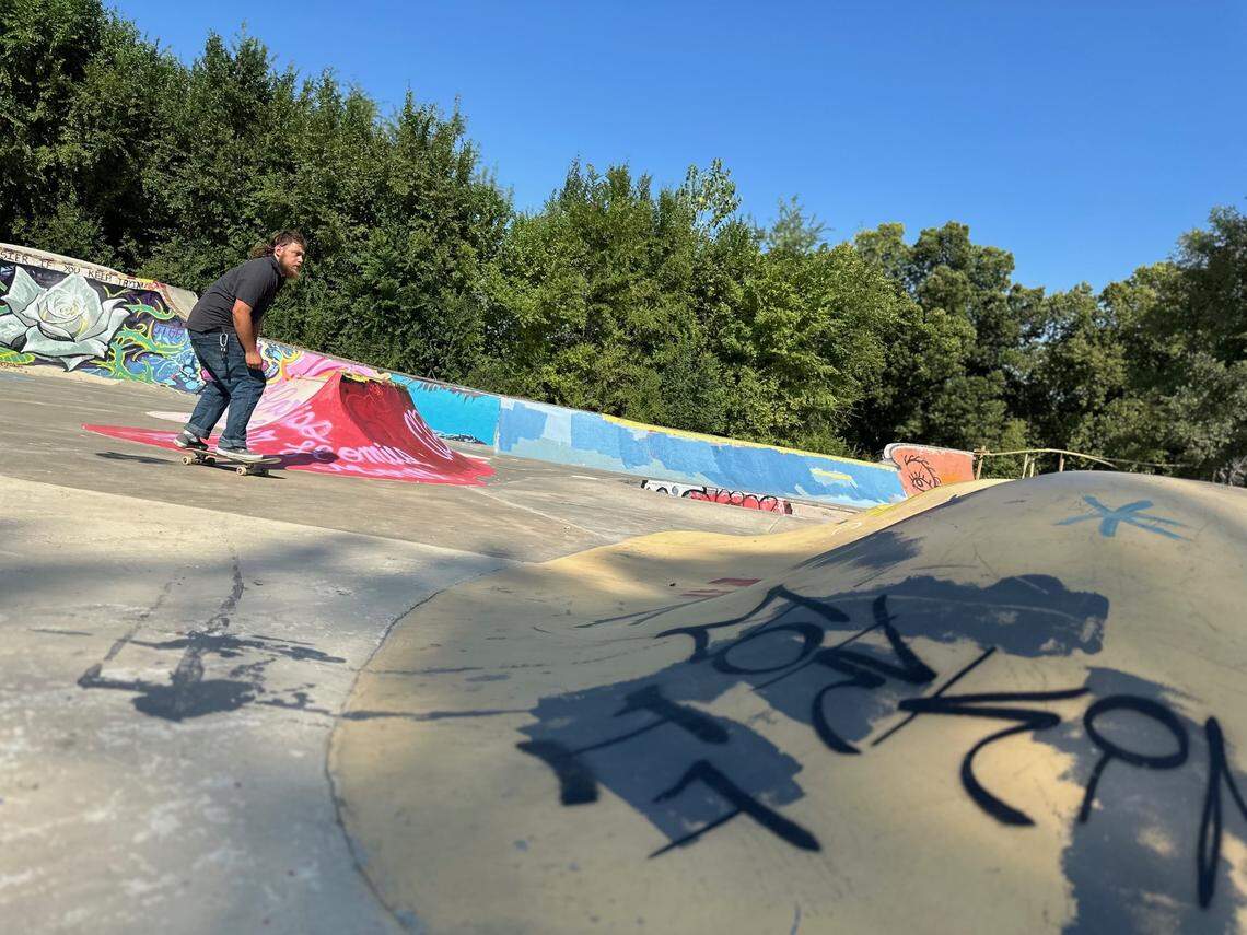 Lifelong skaters have watched the growth of Harrison St. DIY Skate Park while some kid skaters have grown into teenagers while mastering the sport.