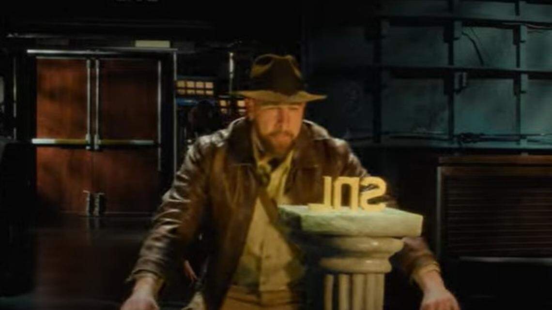 Chiefs’ Travis Kelce channels Indiana Jones for new ‘Saturday Night Live’ promo
