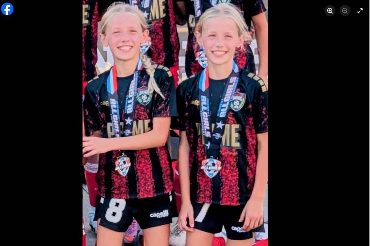 Annie Koester, left, died July 18 after a car crash on the way to a Nashville soccer tournament. The Kansas City Legends Soccer Club, where Koester played, shared this photo on their Facebook.