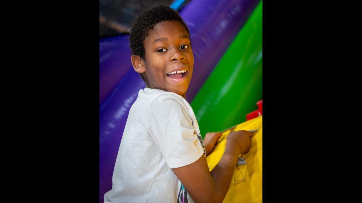 Kyng, 11, is notorious for bringing smiles to others and is proud of the friendships he’s built. 
