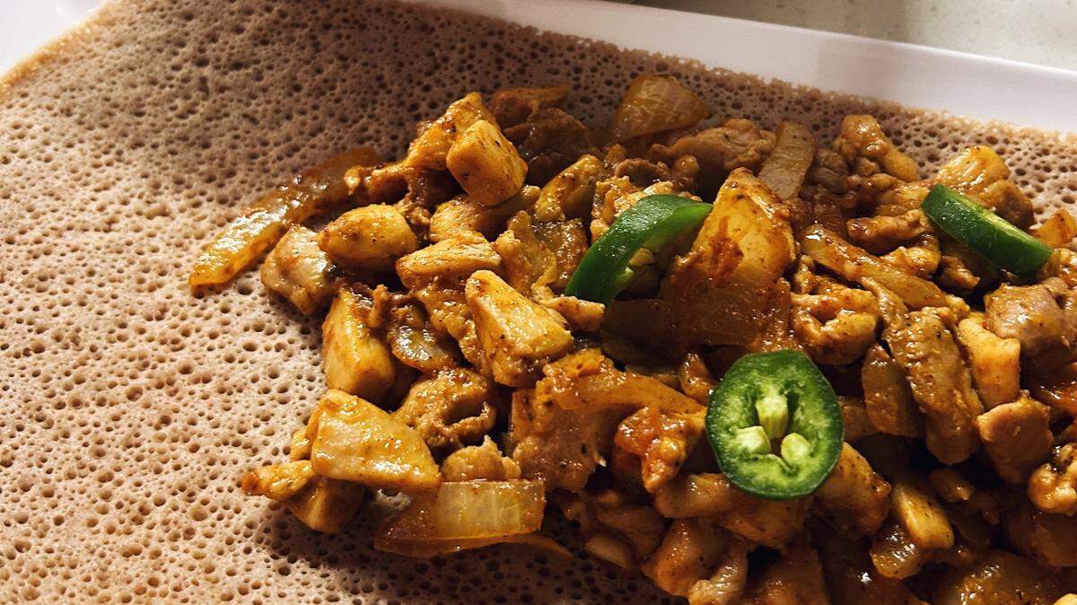 Abol sells dishes for meat lovers (like its doro tibs), as well as old favorites, like the veggie pasta.