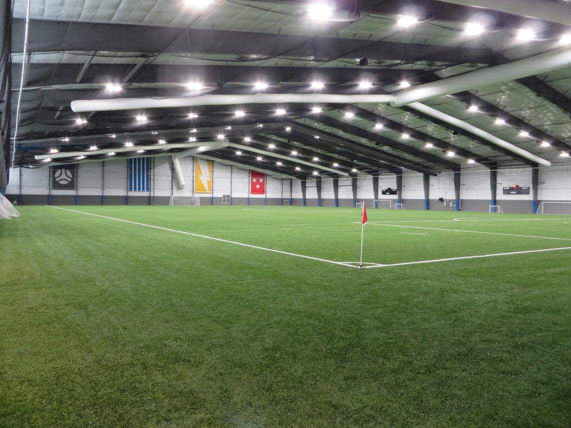 The Stryker Sports Complex, an indoor soccer arena in Wichita, put in new turf with the help of STAR bonds.