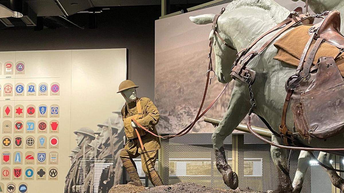The “Move ’Em Out and Bon Voyage” is one of four major upgrades to the Main Gallery that opened Nov. 7 at the National WWI Museum and Memorial.