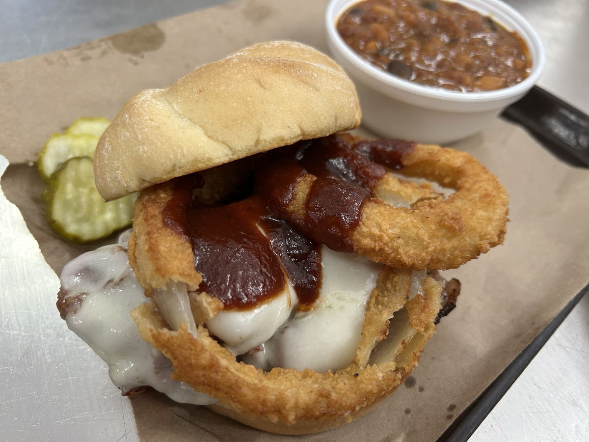 The Z-Man sandwich is Joe’s most popular menu item. The restaurant sells about 250,000 per year.