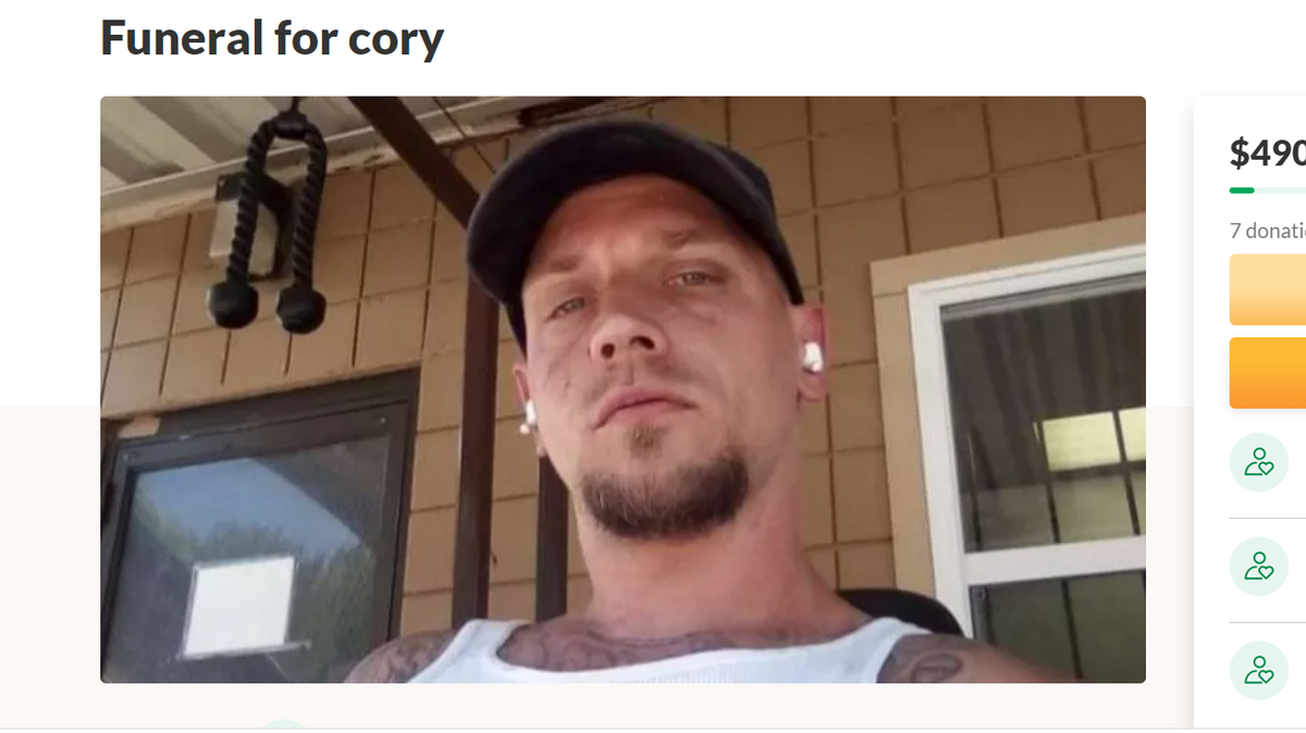 Family of 34-year-old Cory Haley, The family of Cory Haley, who was hot outside of a home on Dec. 13 in Kansas City, Missuouri, before dying at a hospital, starts GoFundMe for funeral costs.