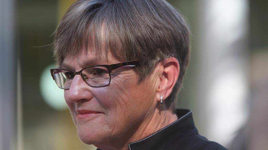 Kansas Gov. Laura Kelly in Topeka