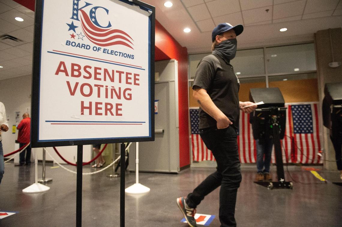 Union Station has been open for “in-person absentee” voting since Sept. 22.