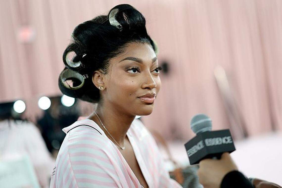 Reese gave interviews backstage before the show.