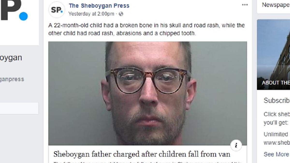 Robert W. Horsch, 40, of Sheboygan, Wisconsin