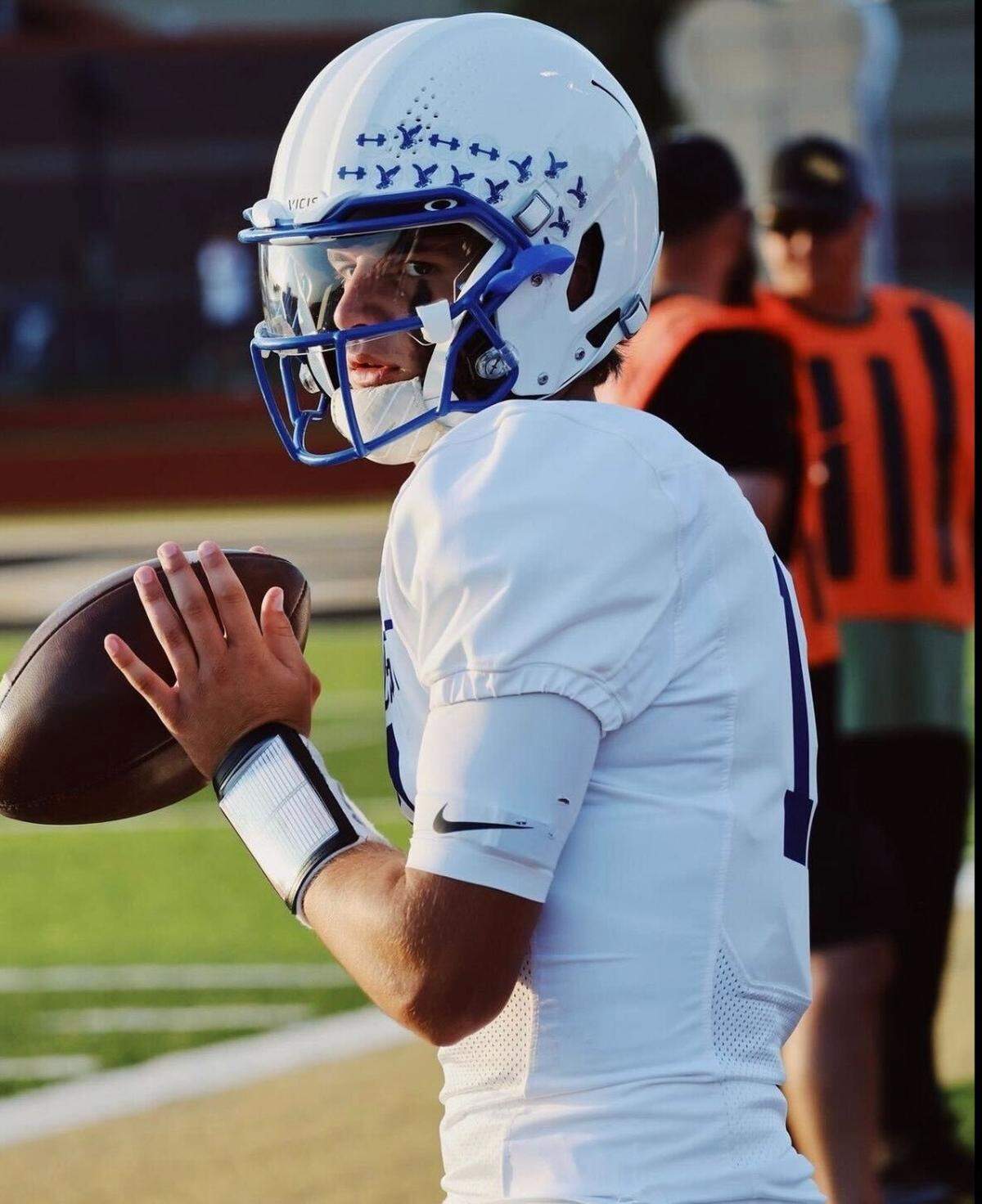 Rockhurst High School senior quarterback Charlie Loose.