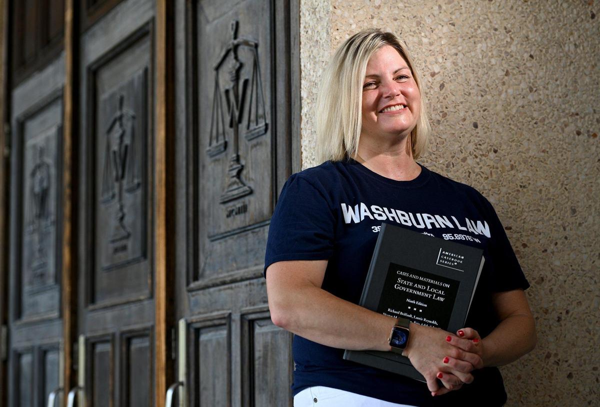 After Stacey Gleason was accepted to Washburn University School of Law, she and her husband Kenyon were told by a Topeka real estate agent about Choose Topeka’s relocation program, which offers $10,000 to remote workers who move to Topeka or Shawnee County. Kenyon applied and was awarded $10,000.