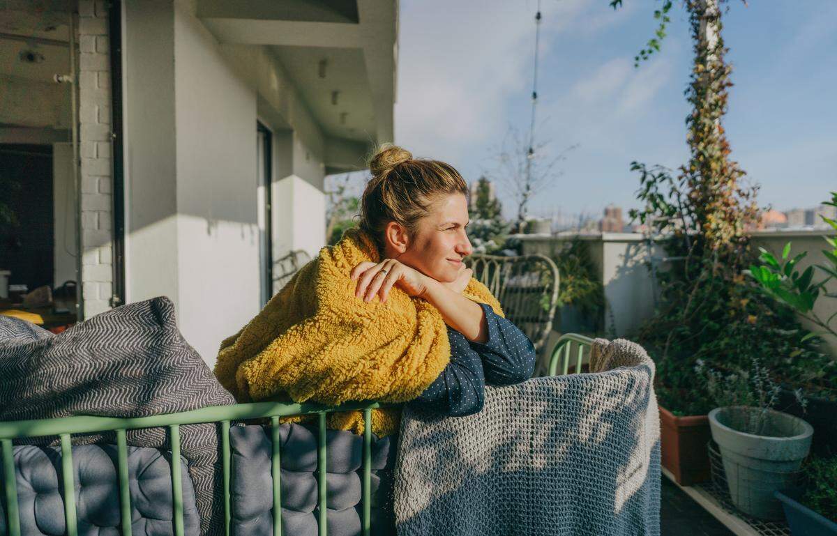 Feeling fresh air and sunlight on your skin will do wonders for your overall well-being.