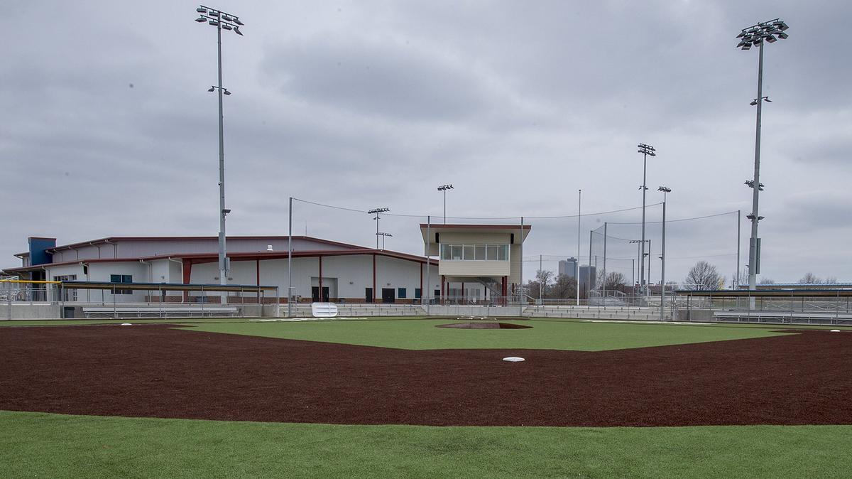 The Kansas City MLB Urban Youth Academy features four outdoor fields for baseball and softball.