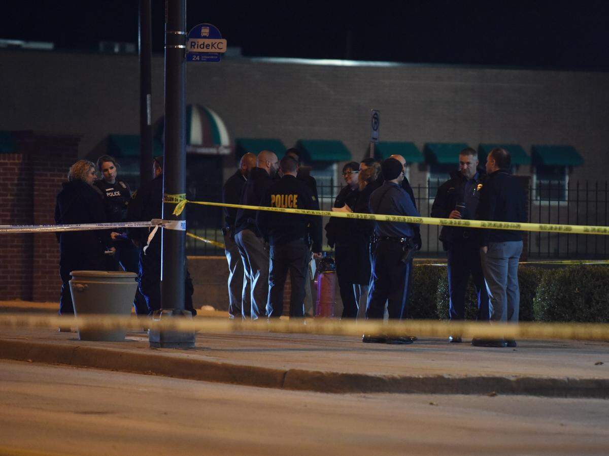 Kansas City homicide detectives were investigating after a person was found fatally injured in the middle of Independence Avenue near Olive on Wednesday night.