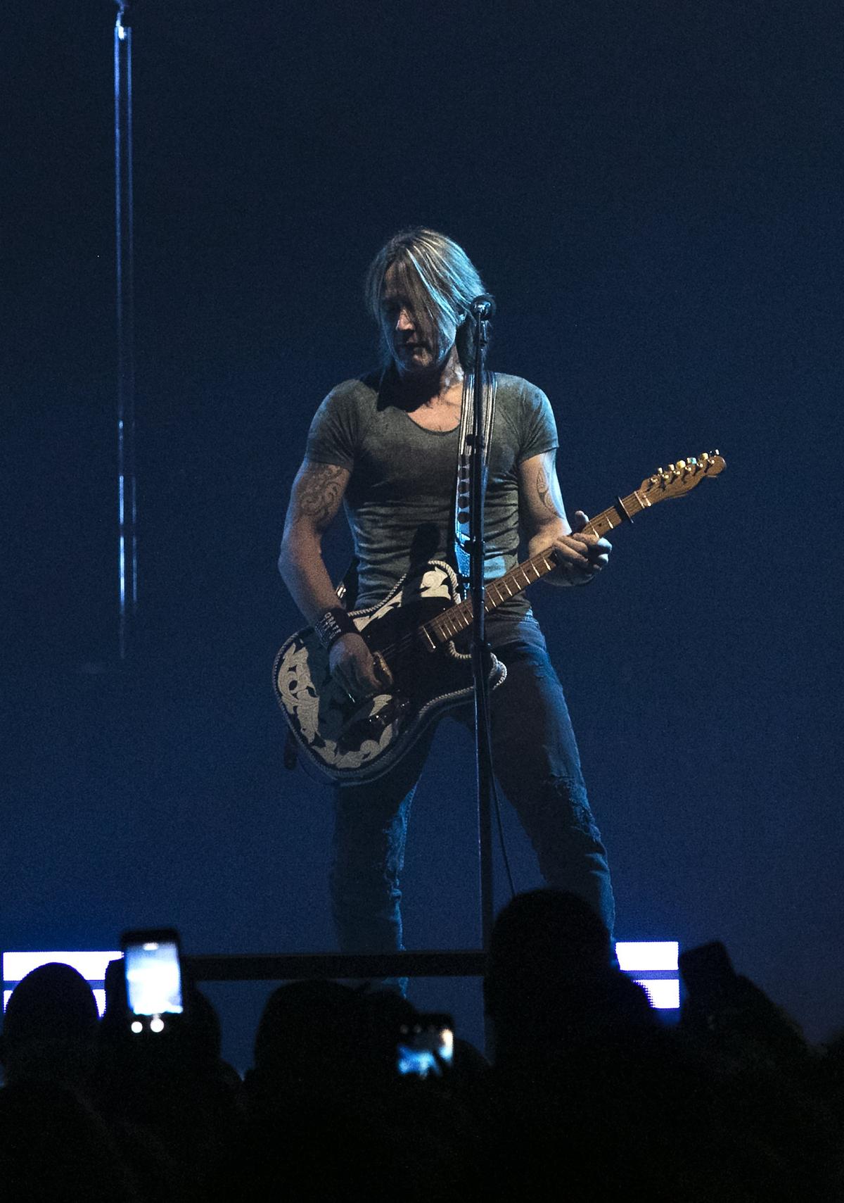 Country star Keith Urban will perform Sept. 29 at the T-Mobile Center.
