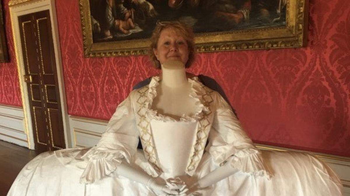 On one of her adventures with her husband, Stacey Hatton felt positively royal.