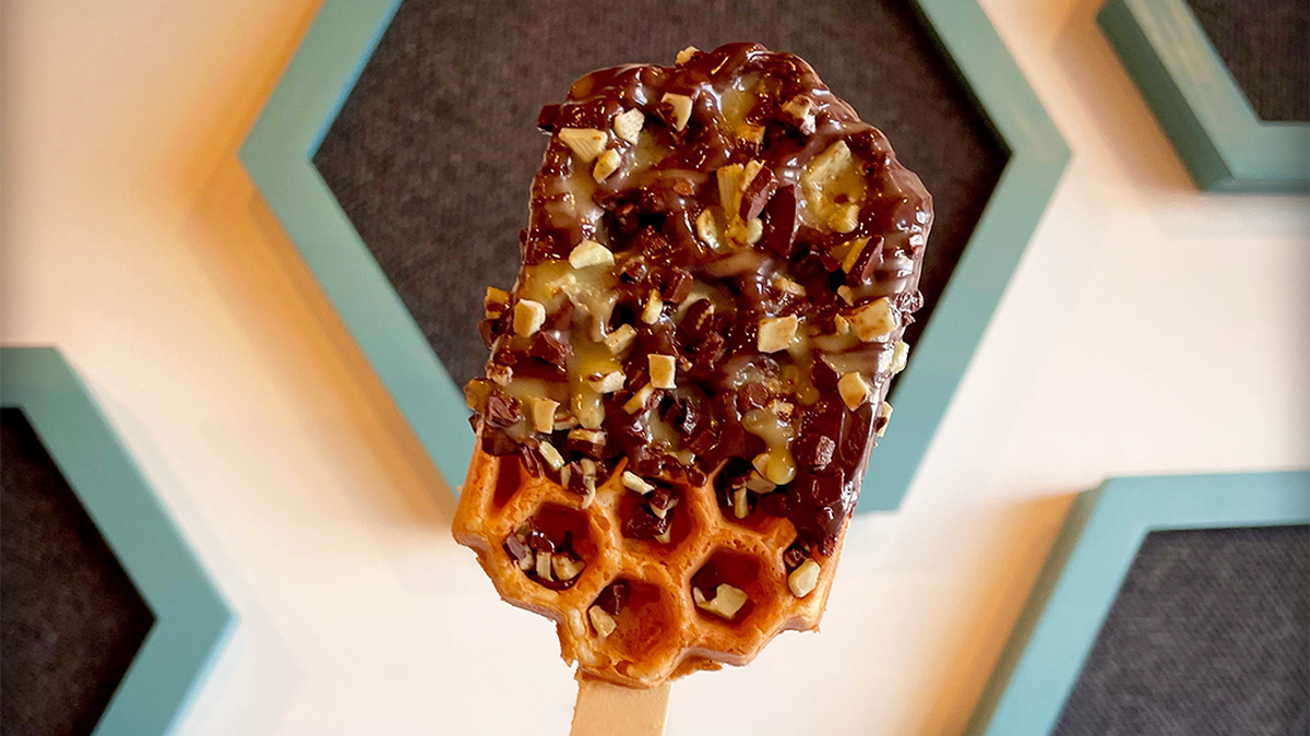 Cardboard Corner Cafe in Overland Park is opening a spot in the Lenexa Public Market and sells breakfast treats, including waffle pops.