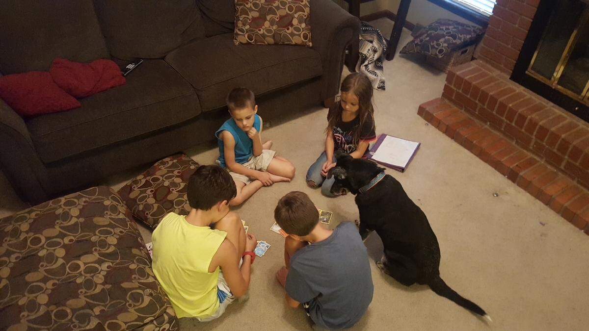 Calpurnia loved being around kids, and who knows? She may have liked Pokémon too.