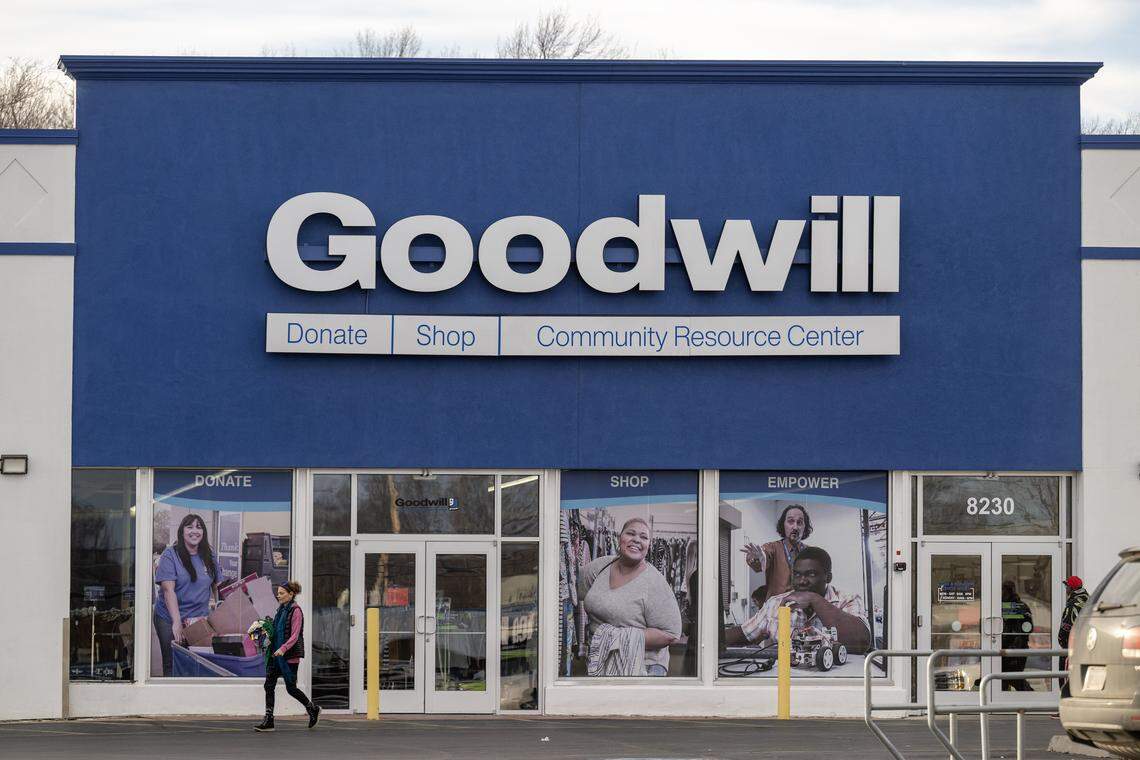 Goodwill, a Community Resource Center, where customers can shop and donate at 8230 Wornall Rd., on Thursday, Jan. 15 2026, in Kansas City. 