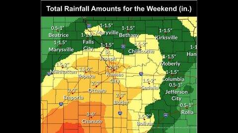 Heavy rain in Kansas City weather weekend, next week forecast | Kansas ...