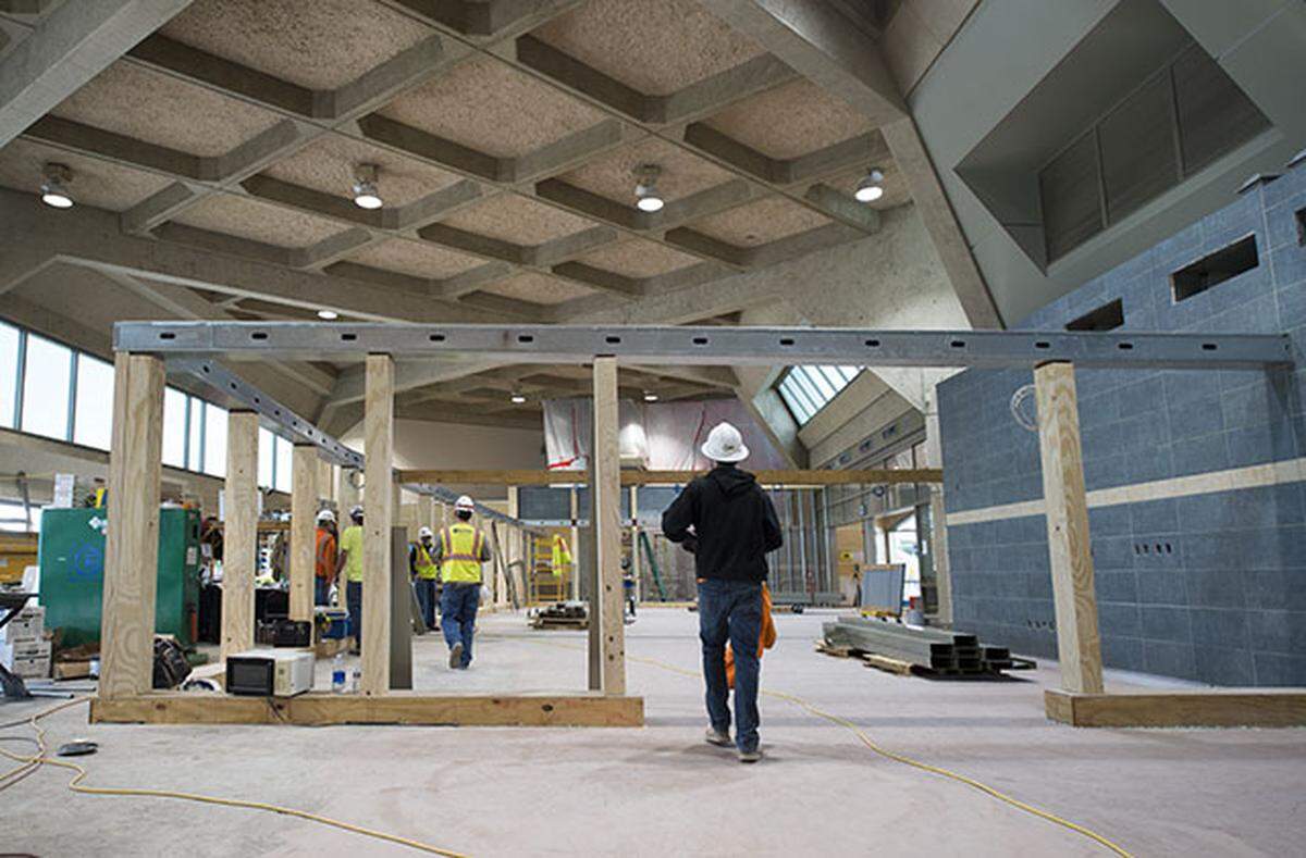 Kansas City International Airport spent more than $11 million building out a new international arrivals area in 2018 in Terminal C.
