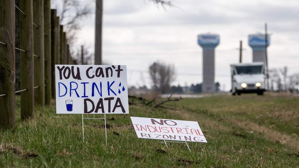 Johnson County city sues to keep proposed data center ban off ballot