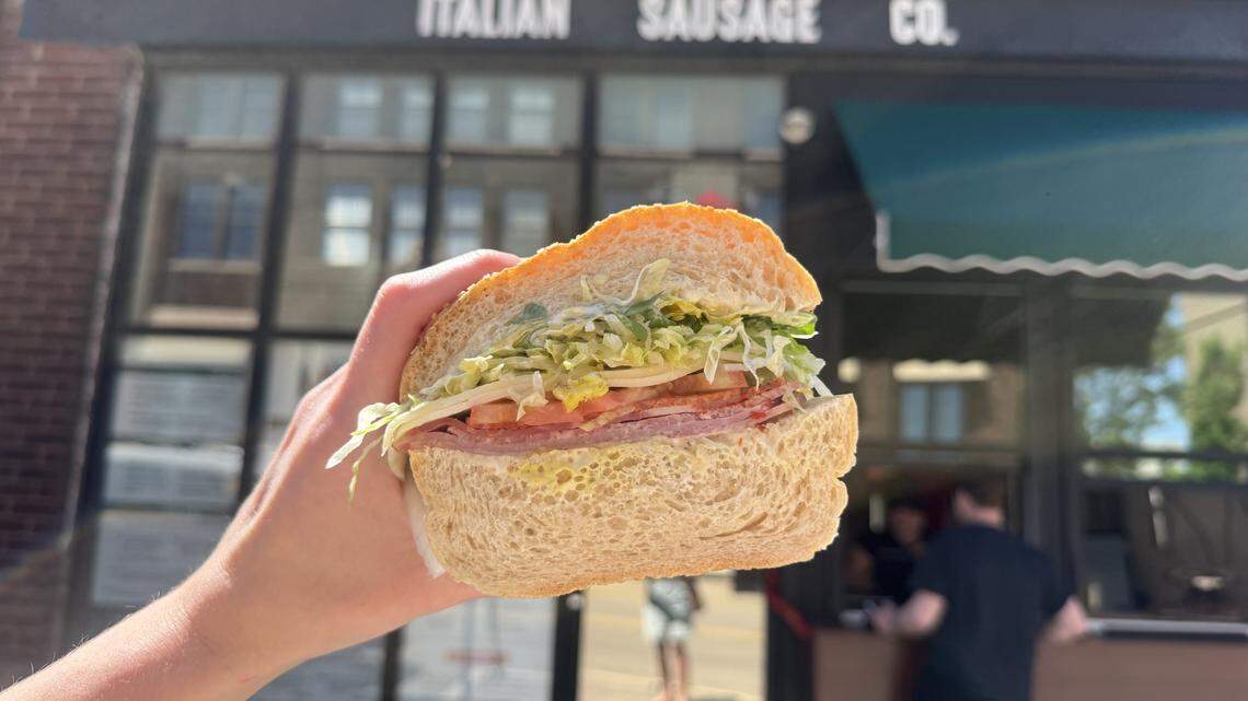 The Italian Sausage Co. has opened in the Rivermarket.