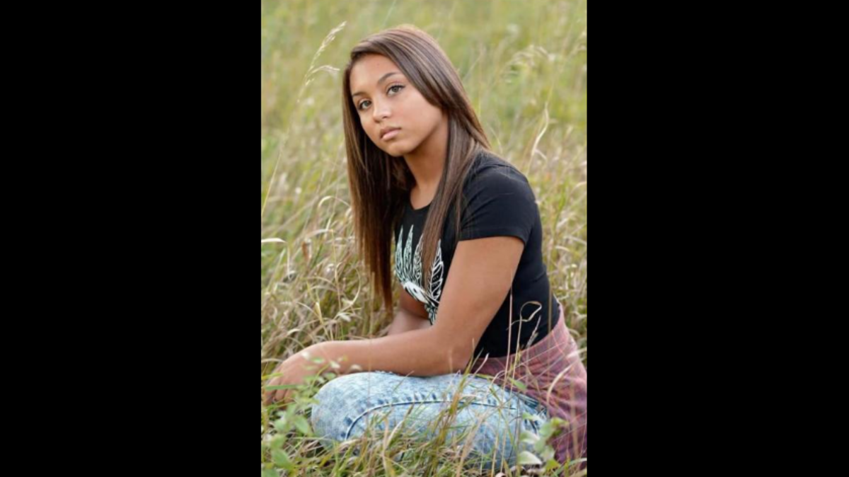 A photo of Mariah Cockshell fishing. Cockshell has been missing since March, 2025 and was last seen at the area of East 54th Street and Prospect Avenue.