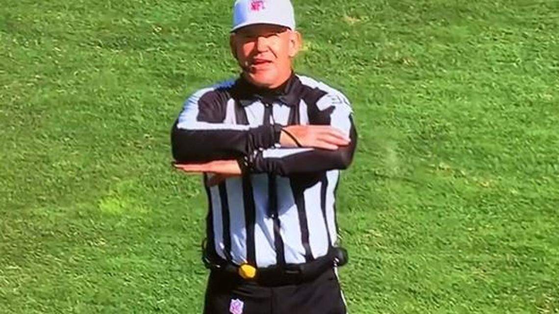 The Eagles were called for a rarely seen defensive delay of game penalty