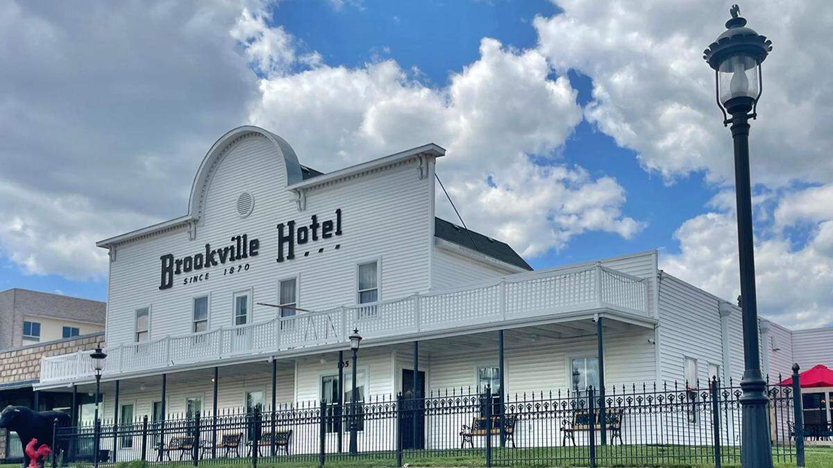 The Brookville Hotel in Abilene, Kansas