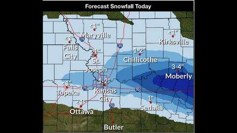 First snow of season could blanket KC with up to 2 inches | Kansas City ...