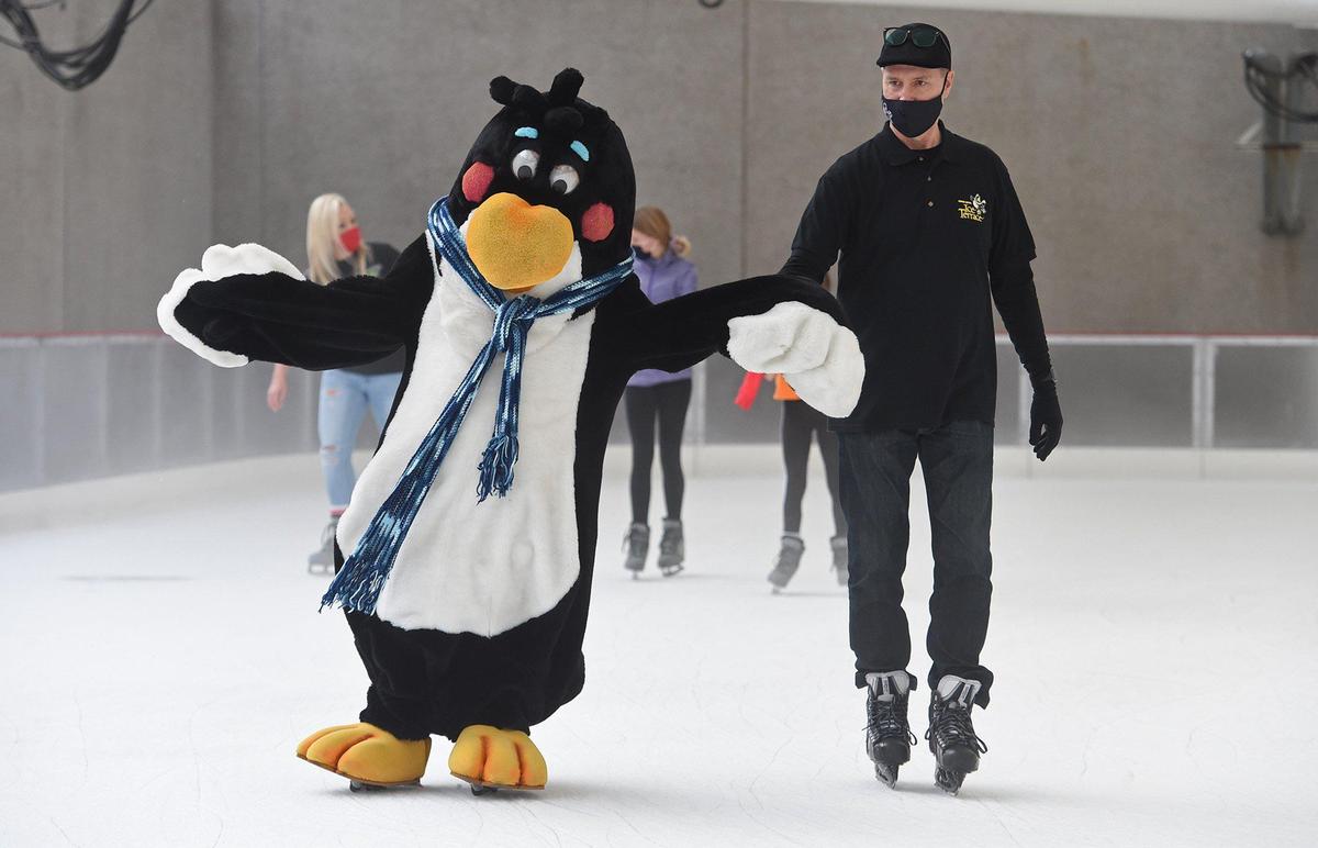 Amid COVID-19 restrictions, the Crown Center Ice Terrace will be open through March 7 and will operate at about 20% capacity.