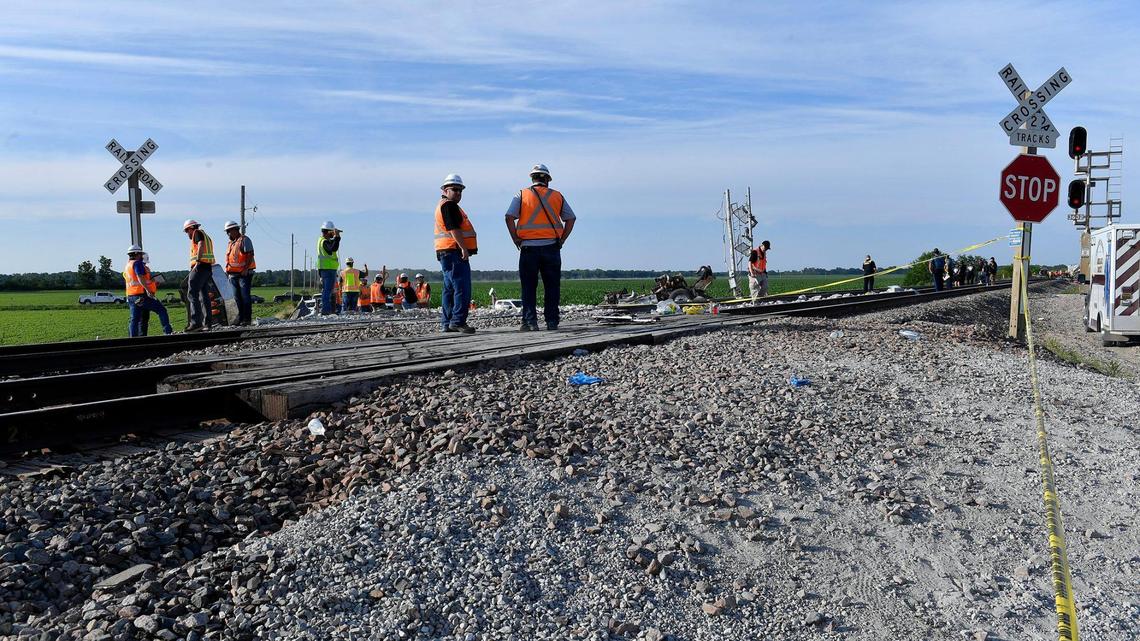 ‘This crossing shouldn’t even exist.’ Expert says Amtrak crash site was longtime hazard