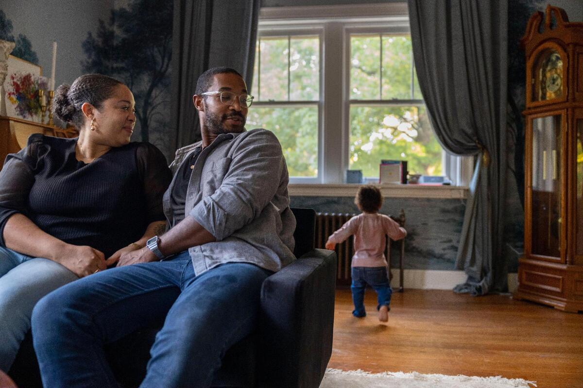 Alea Lovely used to say she did not want to have children. But meeting David Jones in 2020 changed that. They got lucky on their first try. Their daughter is now 17 months old.