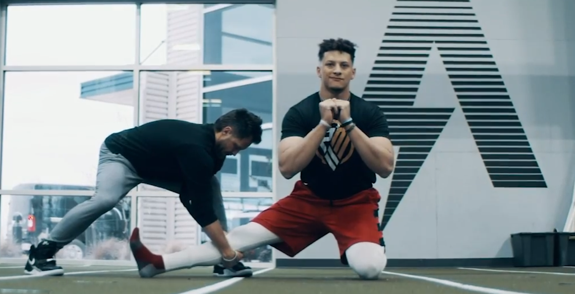 Patrick Mahomes had something on the order of 72 personalized workouts this offseason with Bobby Stroupe at his APEC training center in Ft. Worth.