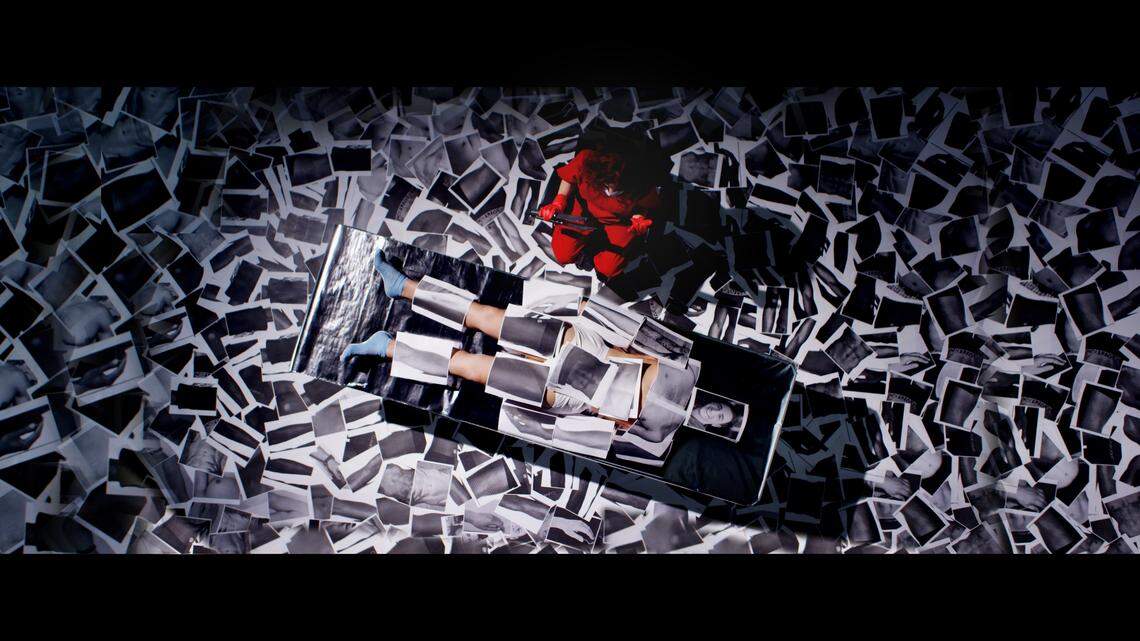 Alexandra Goodman as Sara and Ian Stark as David in “The Square Root.”