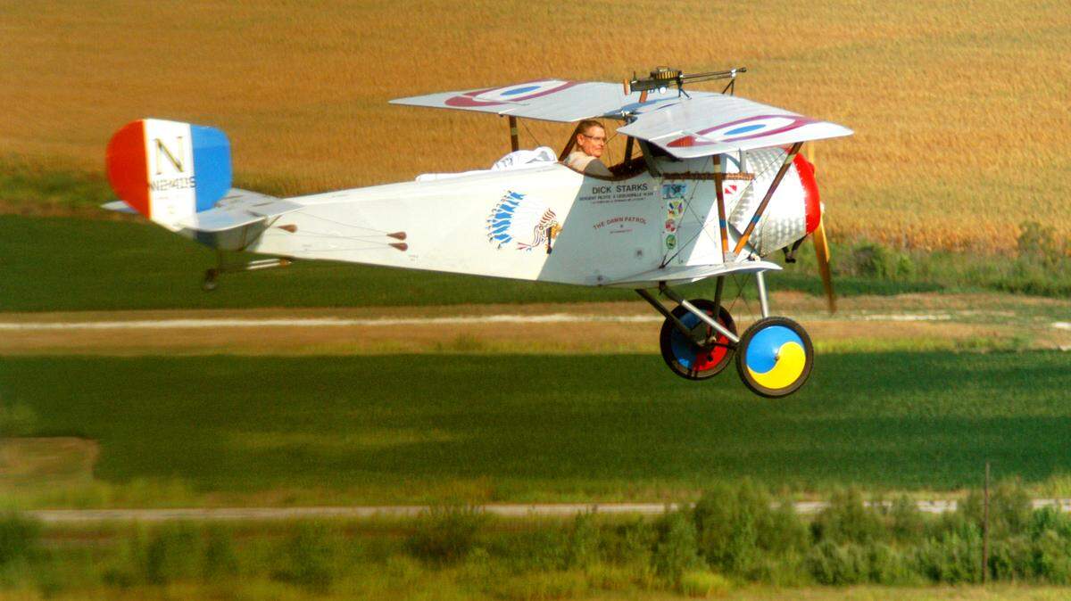 The National Transportation Safety Board says a Nieuport 28 experimental airplane crashed near Basehor Monday. The plane would be similar to this WWI era Nieuport.