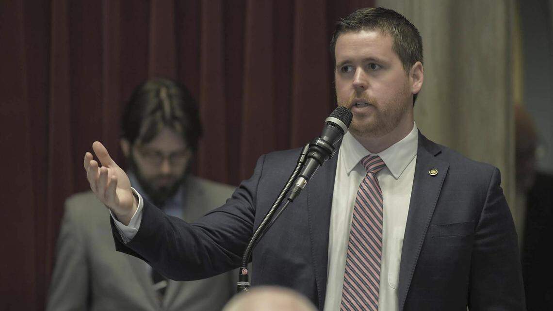 Rep. Scott Fitzpatrick said he was upset with the way the Department of Social Services "bungled" the implementation of a controversial Medicaid amendment.