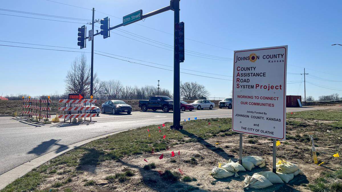 Black Bob Road is closed south of 159th Street for road work as part of a joint city-county project addressing safety improvements in the area. Part of the project will wrap up this summer, while another portion starting this year could last through summer 2027.