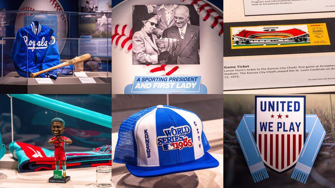 The Harry S. Truman Presidential Library & Museum’s “United We Play” exhibition opened April 1, 2026 in Independence. The installation showcases President Harry S. Truman’s many contributions to sports, especially in and around Kansas City. On display are special items associated with the Chiefs, Royals, Sporting KC, KC Current, KC Monarchs and more.