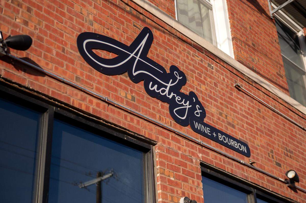 Audrey's Wine + Bourbon at 404 West 75th St., is pictured on Thursday, Feb. 5, 2026, in the Waldo neighborhood of Kansas City.