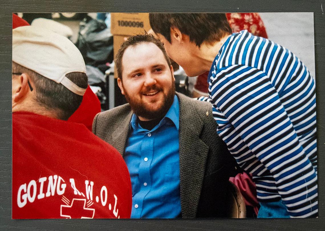 “My brother wanted to conquer the world,” sister Taryn Vargas said of her brother, Justin Meier, a pastor accused of fraud and sexual abuse, and seen here in an undated photo. “He wanted to fix everything for everyone, no matter who you were. … He would have helped you no matter what — no questions asked.”